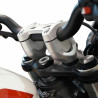 Voigt-MT Stuurverhogers 25mm FT11 | Zilver | Triumph Speed Triple 1050