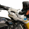Voigt-MT Stuurverhogers 25mm FT10 | Zilver | Triumph Speed Triple 1050
