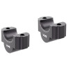 Voigt-MT Stuurverhogers 25mm FHD01 | Zwart | Harley Davidson 1250 Pan America