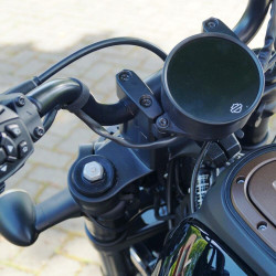 Voigt-MT Stuurverhogers 25mm FHD02 | Zwart | Harley Davidson 1250 Sportster S