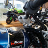 Voigt-MT Stuurverhogers 25mm FT10 | Zilver | Triumph Scrambler 1200
