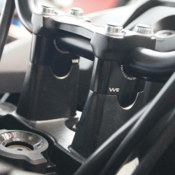 Voigt-MT Stuurverhogers 25mm SN25 | Zwart | Honda NC750S/NC750X