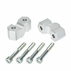 Voigt-MT Stuurverhogers 25mm S257 | Zilver | BMW F750GS