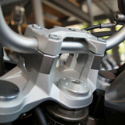 Voigt-MT Stuurverhogers 25mm S257 | Zilver | BMW F750GS