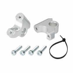 Voigt-MT Stuurverhogers 30mm/24mm V2926 | Zilver | BMW R1200GS