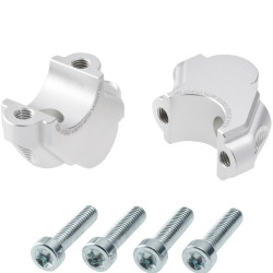 Voigt-MT Stuurverhogers 30mm/15mm V3015 | Zilver | BMW F800GT