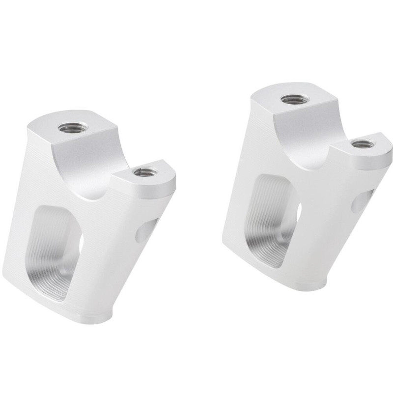 Voigt-MT Stuurverhogers 25mm/23mm V2523 | Zilver | BMW R-NineT 1200