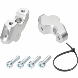 Voigt-MT Stuurverhogers 30mm/20mm V3020X | Zilver | BMW S1000XR