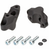Voigt-MT Stuurverhogers 30mm/18mm V3018 | Zwart | KTM 390 Adventure
