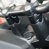 Voigt-MT Stuurverhogers 25mm SN25 | Zwart | Honda NC750X