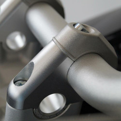 Voigt-MT Stuurverhogers 30mm/24mm V2926 | Zilver | BMW R1250RT