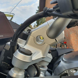 Voigt-MT Stuurverhogers 30mm/24mm V2926 | Zilver | BMW R1250RT