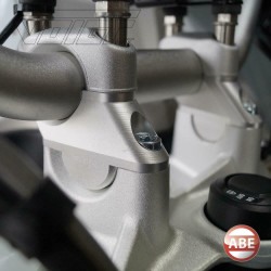 Voigt-MT Stuurverhogers 30mm/21mm V3021R | Zilver | BMW R1200R