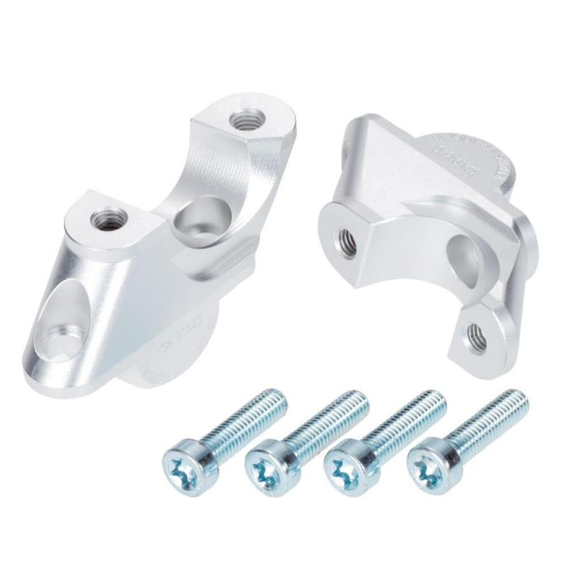 Voigt-MT Stuurverhogers 30mm/21mm V3021RS | Zilver | BMW R1200RS