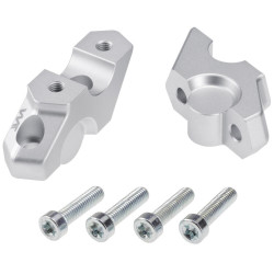 Voigt-MT Stuurverhogers 30mm/22mm V3022 | Zilver | BMW F750GS