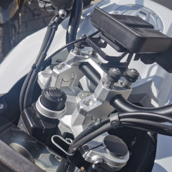 Voigt-MT Stuurverhogers 30mm/22mm V3022 | Zilver | BMW F750GS