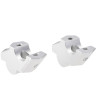 Voigt-MT Stuurverhogers 30mm/25mm V3025 | Zilver | BMW F850GS