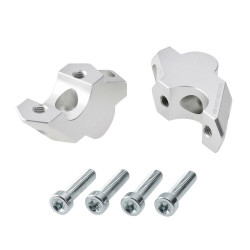 Voigt-MT Stuurverhogers 30mm/25mm V3025 | Zilver | BMW F850GS