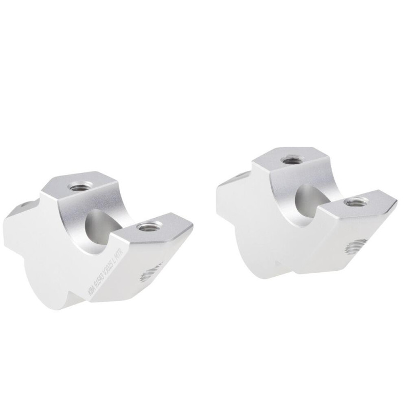 Voigt-MT Stuurverhogers 30mm/25mm V3025 | Zilver | BMW F900R