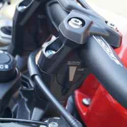 Voigt-MT Stuurverhogers 35mm/15mm V3515 | Zwart | BMW S1000R