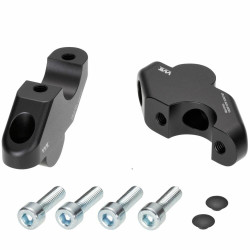 Voigt-MT Stuurverhogers 30mm/25mm V3025F | Zwart | Aprilia Dorsoduro 900