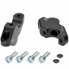 Voigt-MT Stuurverhogers 30mm/25mm V3025F | Zwart | Aprilia Dorsoduro 900