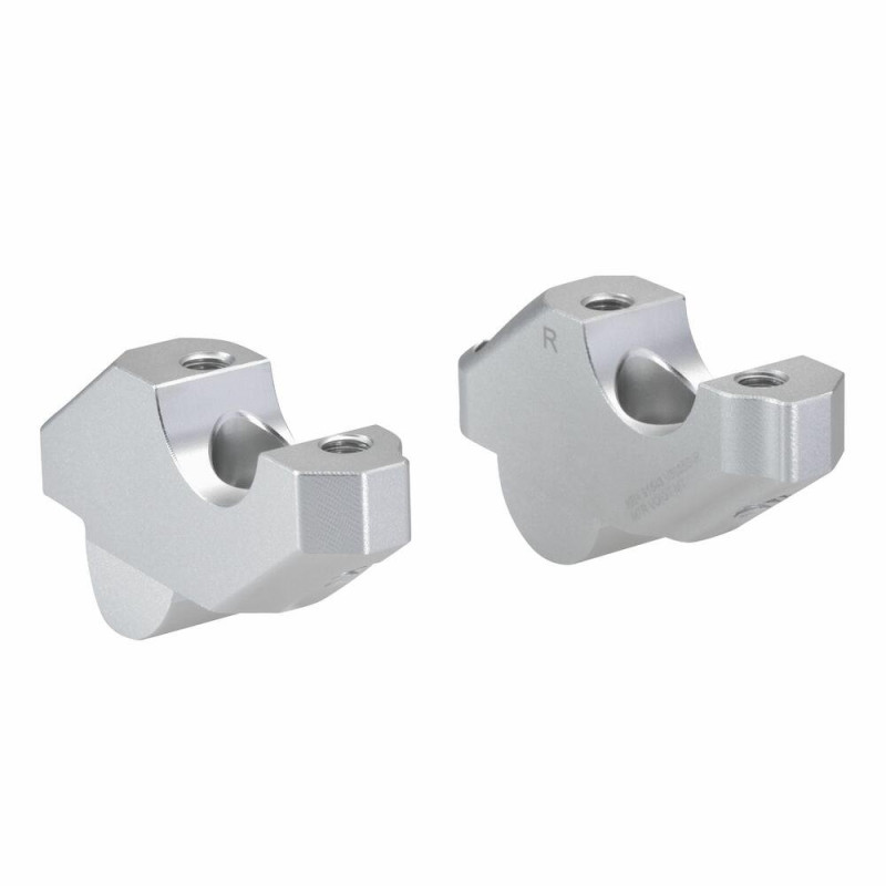 Voigt-MT Stuurverhogers 30mm/25mm V3025S | Zilver | BMW S1000R