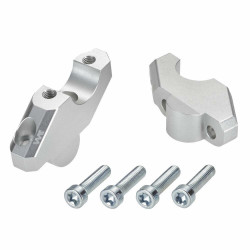 Voigt-MT Stuurverhogers 30mm/25mm V3025S | Zilver | BMW S1000R