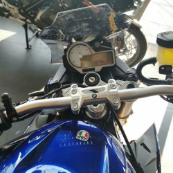 Voigt-MT Stuurverhogers 30mm/25mm V3025S | Zilver | BMW S1000R
