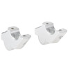 Voigt-MT Stuurverhogers 30mm/25mm V3025R | Zilver | BMW F800R