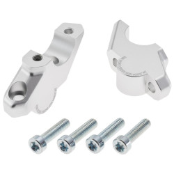 Voigt-MT Stuurverhogers 30mm/25mm V3025R | Zilver | BMW F800R