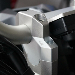 Voigt-MT Stuurverhogers 30mm/17mm VF3021X | Zilver | Honda X-ADV750