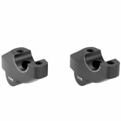 Voigt-MT Stuurverhogers 30mm/21mm ZV3021C | Zwart | Honda CMX250 Rebel