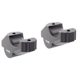 Voigt-MT Stuurverhogers met offset VHD01 | Zwart | Harley Davidson 1250 Pan America