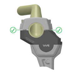 Voigt-MT Stuurverhogers met offset VHD01 | Zwart | Harley Davidson 1250 Pan America