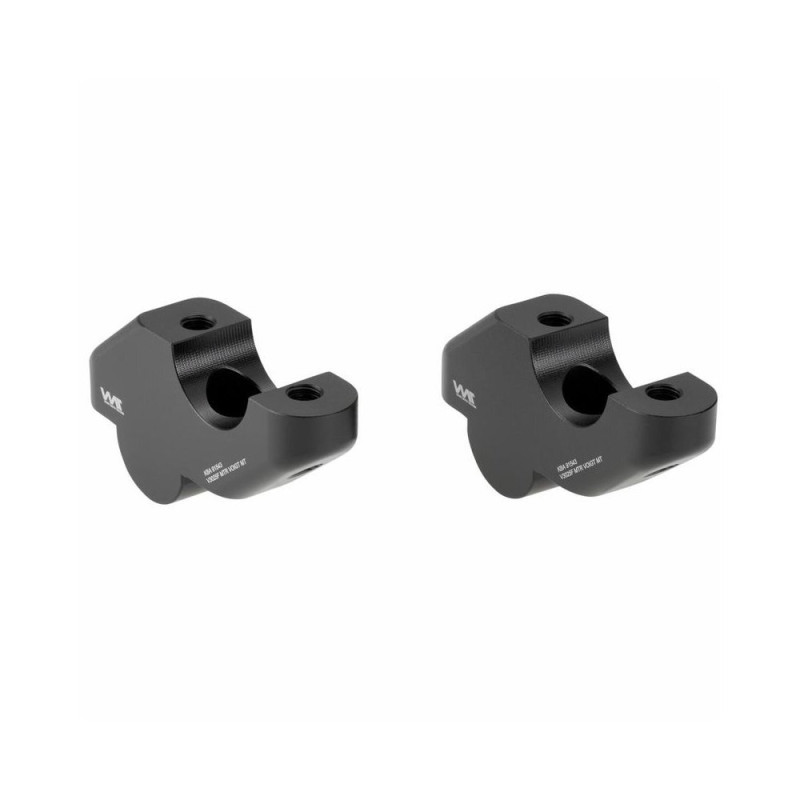 Voigt-MT Stuurverhogers 30mm/25mm V3025F | Zwart