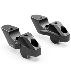 Voigt-MT Stuurverhogers met offset VHD02 | Zwart | Harley Davidson 1250 Sportster S