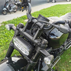 Voigt-MT Stuurverhogers met offset VHD02 | Zwart | Harley Davidson 1250 Sportster S