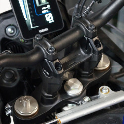 Voigt-MT Stuurverhogers 30mm/21mm VF3021Y | Zwart | Yamaha Tenere 700