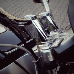Voigt-MT Stuurverhogers V9037Z 90mm/37mm | Zilver
