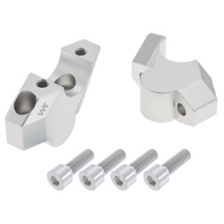 Voigt-MT Stuurverhogers 30mm/17mm VF3021X | Zilver