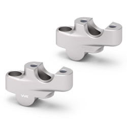 Voigt-MT Stuurverhogers 30mm/21mm VN3021 | Zilver | Honda CRF450 R/X