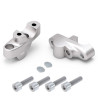 Voigt-MT Stuurverhogers 30mm/21mm VN3021 | Zilver | Honda CRF450 R/X