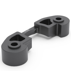 Voigt-MT Stuurverhogers 25mm B2NG | Zwart