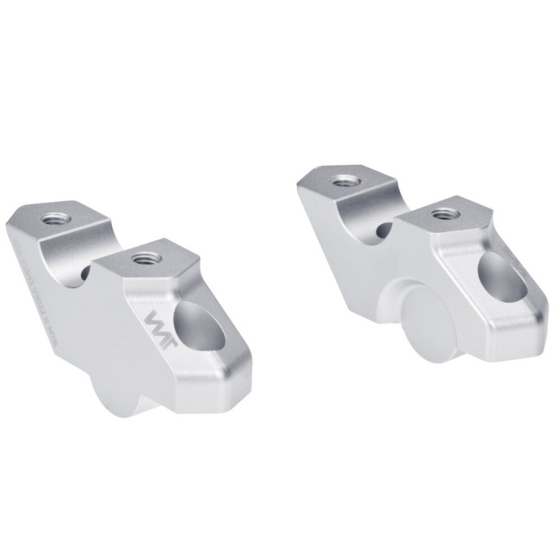 Voigt-MT Stuurverhogers 30mm/21mm V3022 | Zilver