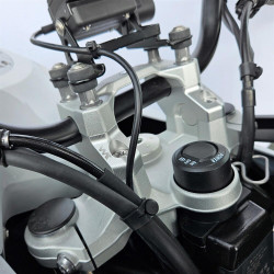 Voigt-MT Stuurverhogers 30mm/21mm V3022 | Zilver