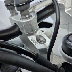 Voigt-MT Stuurverhogers 30mm/21mm V3022 | Zilver