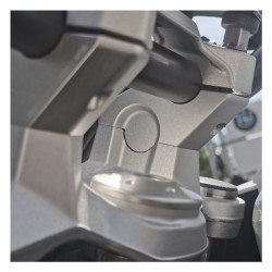 Voigt-MT Stuurverhogers 30mm/21mm V3022 | Zilver