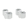 Voigt-MT Stuurverhogers 25mm S257 | Zilver
