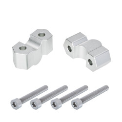 Voigt-MT Stuurverhogers 25mm S257 | Zilver